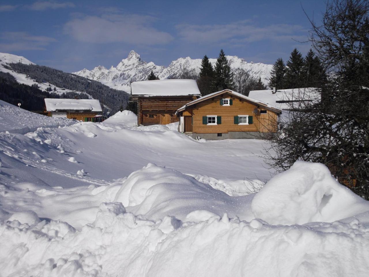 Maisaess Lifinarblick Villa Schruns Exterior photo